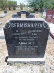 GERMISHUIZEN Anna M.C. nee CLASE 1892-1963