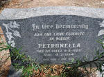 ? Petronella nee DU PREEZ 1925-1964