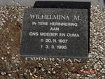 OPPERMAN Wilhelmina M. 1907-1995