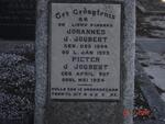 JOUBERT Johannes J. 1894-1933 :: JOUBERT Pieter J.  1907-1934
