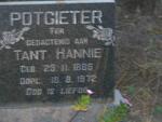 POTGIETER Hannie 1886-1972