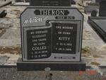 THERON Colles 1904-1985 & Kitty 1902-1988