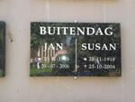 BUITENDAG Jan 1916-2006 & Susan 1918-2004