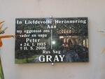 GRAY Peter 1935-2006