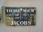 JACOBS Tienie 1933-2008 & Miem 1935-