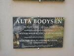 BOOYSEN Alta 1948-2004