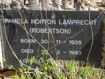 LAMPRECHT Pamela Norton nee ROBERTSON 1935-1993