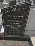 VILLIERS Daniel Tobias, de 1921-1979