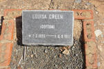 GREEN Louisa nee SEFTON 1890-1957