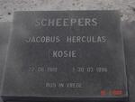 SCHEEPERS Jacobus Herculas 1919-1996