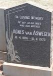 ASWEGEN Agnes, van 1895-1973