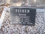 FISHER Annie nee JOUBERT 1903-1982