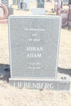 LIEBENBERG Johan Adam 1953-2001