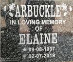 ARBUCKLE Elaine 1937-2019
