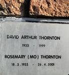 THORNTON David Arthur 1933-1999 & Rosemary 1933-2001