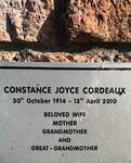 CORDEAUX Constance Joyce 1914-2010