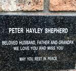 SHEPHERD Peter Hayley