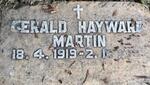 MARTIN Gerald Hayward 1919-