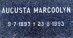 MARCOOLYN Augusta 1893-1993