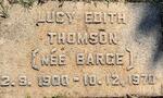 THOMSON Lucy Edith nee BARGE 1900-1970