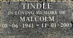 TINDLE Malcolm 1941-2003