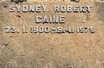 CAINE Sydney Robert 1900-1976