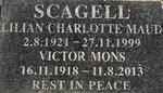 SCAGELL Victor Mons 1918-2013 & Lillian Charlotte Maud 1921-1999