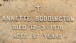 BODDINGTON Annette -1978