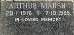 MARSH Arthur 1916-1985