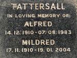 TATTERSALL Alfred 1910-1983 & Mildred 1910-2004