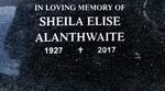 ALANTHWAITE Sheila Elise 1927-2017