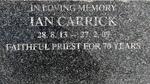 CARRICK Ian 1913-2009