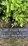 PAINE Gary Lyall 1973-2007