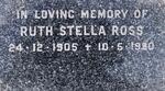 ROSS Ruth Stella 1905-19?0
