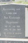 DIPPENAAR Jan Lodewyk 1890-1964 & Anna Maria VILJOEN 1894-1940