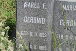 CERONIO Sarel F. 1893-1988 & Maria E. 1900-1976