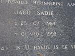 SADIE Jaco 1983-1993
