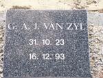 ZYL G.A.J., van 1923-1993