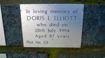 ELLIOTT Doris I. 1907-1994