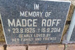 ROFF Madge 1925-2014