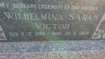 VICTOR Anthonie Johannes 1886-1972 & Wilhelmina Sarah 1888-1964