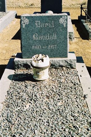 RANDALL David Walter 1860-1957