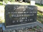 CHICK William Donald 1902-1972