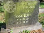 HALL Anne 1907-1997