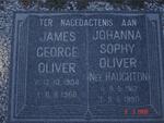 OLIVER James George 1904-1968 & Johanna Sophy HAUGHTON 1912-1990