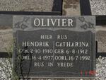 OLIVIER Hendrik 1910-1977 & Catharina 1912-1992
