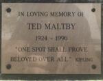 MALTBY Ted 1924-1996