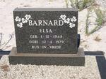 BARNARD Elsa 1948-1979