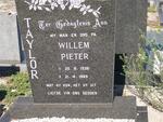 TAYLOR Willem Pieter 1936-1989