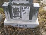 HEUSER Geritz 1907-1974 & Edith 1902-1963